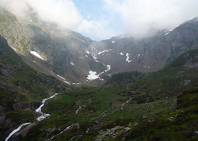 Looking towards the plateau of Lac d'Anglas