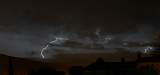  Lightning storm from our house in Lamalou