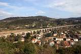  The disused railway viaduct at Bédarieux, about 5 miles from Lamalou.