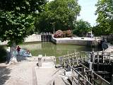  The Écluse Rond, a circular lock on the Canal du Midi near Agde