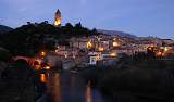  Evening view of Olargues